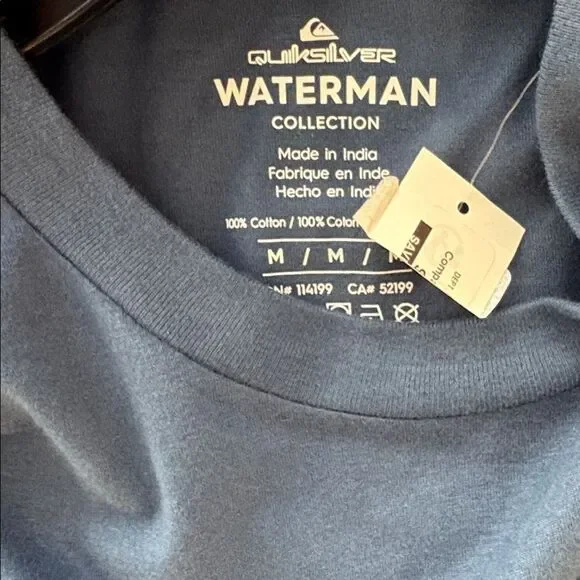 Quiksilver Men's Navy Graphic Tee - Picture 5 of 5